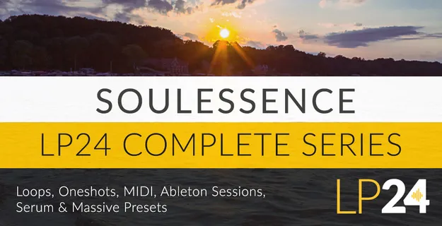 Soulessence Complete preset pack artwork by LP24 Audio for Serum, Massive and Ableton