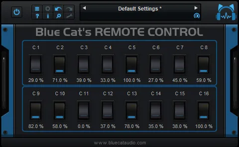 Blue Cat's Remote Control