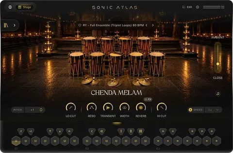 Sonic Atlas Expansion: Chenda Melam Kit
