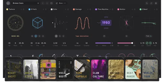 VYBZ 2 Full Bundle by Thenatan Audio multi-effect plugin interface