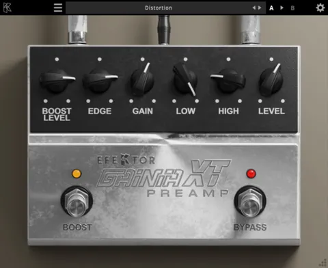 EFEKTOR Gainia XT + FREE Pillar Power Amp