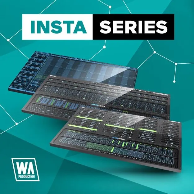 InstaSeries Bundle by W. A. Production music theory and MIDI plugin interface