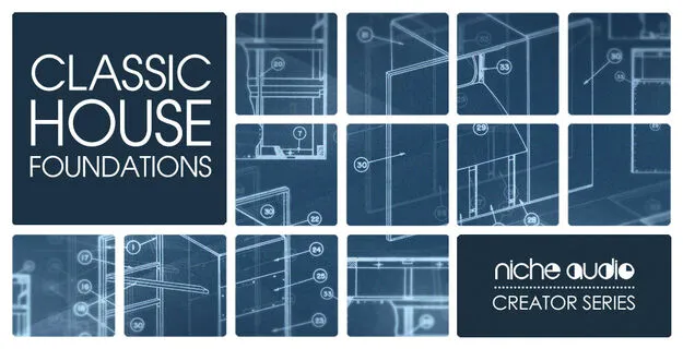 Creator Series: Classic House Foundations sample pack artwork for Maschine and Ableton Live