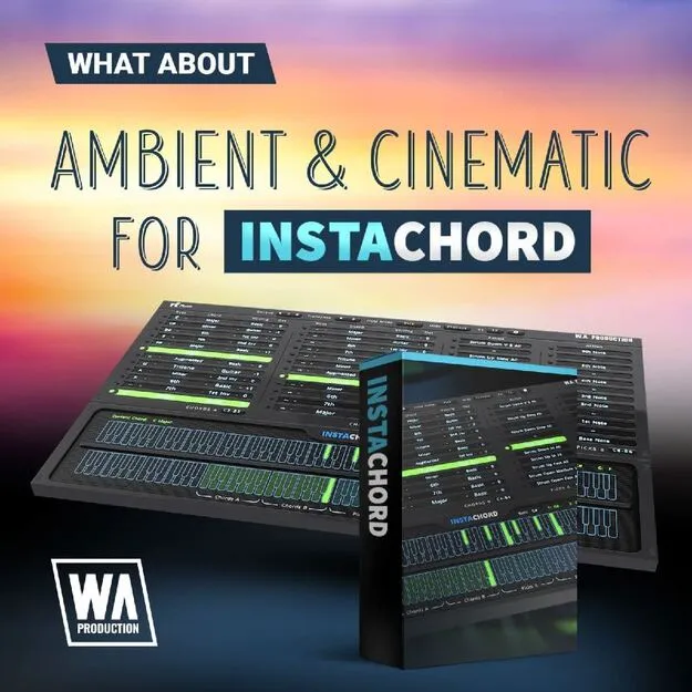 Ambient & Cinematic for Instachord preset pack artwork for Instachord
