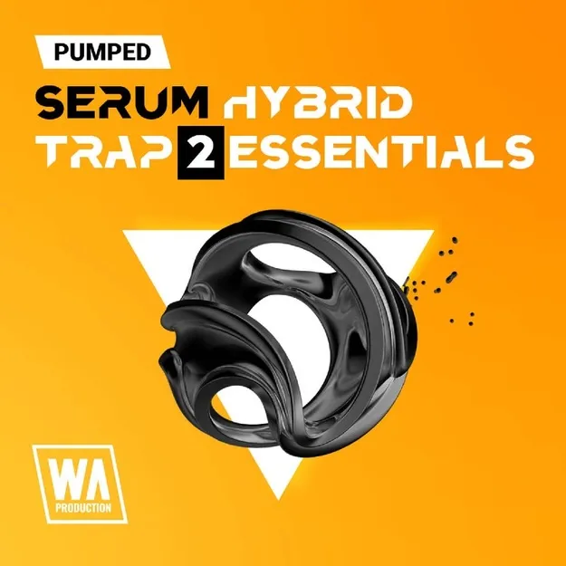 Pumped: Serum Hybrid Trap Essentials 2 preset pack artwork for Xfer Serum