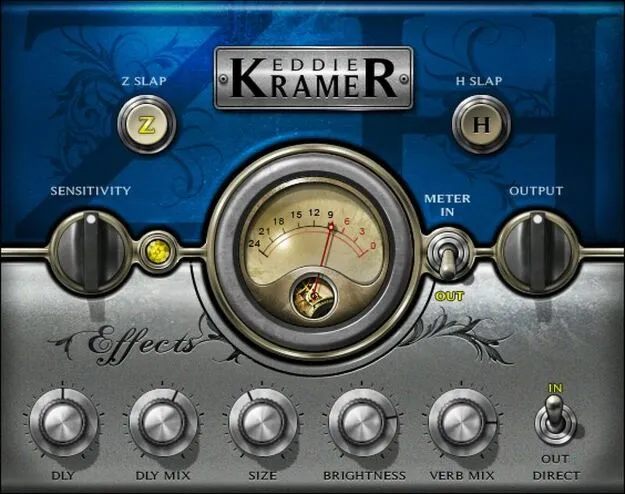 Eddie Kramer Effects Channel by Waves multi-effect plugin interface