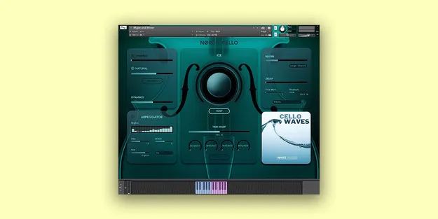 Cello Waves by Have Audio Kontakt instrument interface