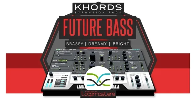 KHORDS Future Bass expansion pack by Loopmasters Plugins preset artwork for KHORDS