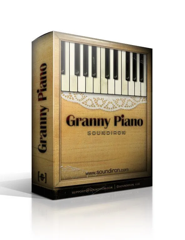 Old Busted Granny Piano by Soundiron Kontakt piano instrument interface