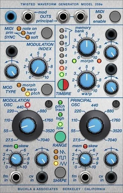 Modular Add-On: Buchla 259e Twisted Waveform Generator