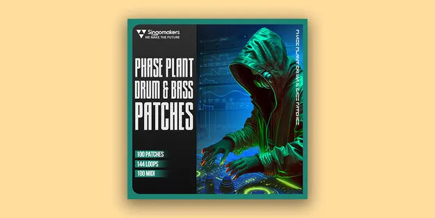 Phase Plant Drum & Bass Patches preset pack artwork for Kilohearts Phase Plant