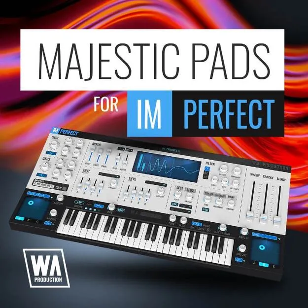 Majestic Pads for ImPerfect preset pack artwork for ImPerfect synth