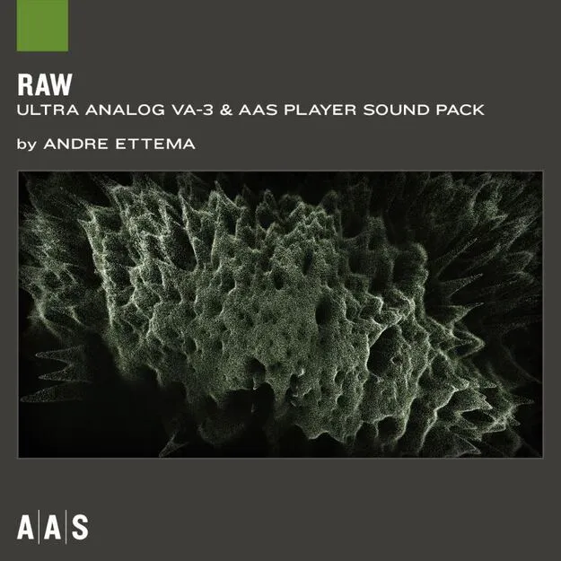 Raw Ultra-Analog VA-3 Sound Bank preset pack artwork for Ultra-Analog VA-3