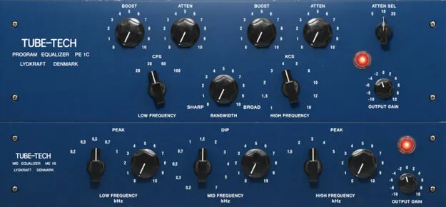 Tube-Tech Equalizer Collection Mk II by Softube EQ plugin interface