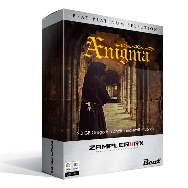 ÆNIGMA Zampler expansion preset pack artwork by Beat