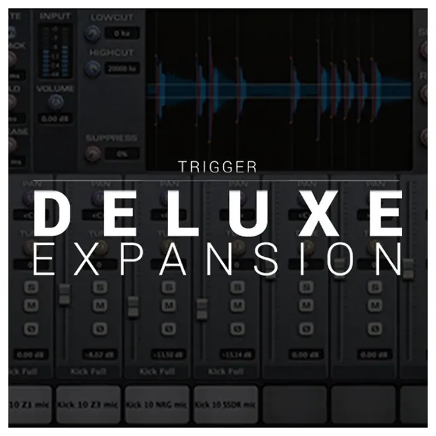 TRIGGER 2 Deluxe Expansion drum sample pack artwork for Steven Slate Drums TRIGGER 2
