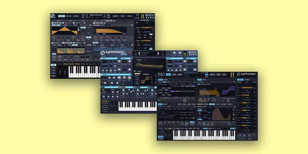 SynthMaster Everything Bundle plugin collection artwork by KV331 Audio