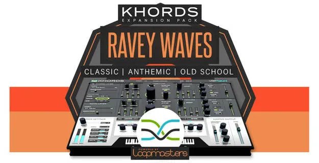 KHORDS Expansion Pack: Ravey Waves preset pack artwork for KHORDS
