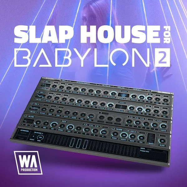 Slap House 2 for Babylon 1 preset pack artwork for Babylon synth