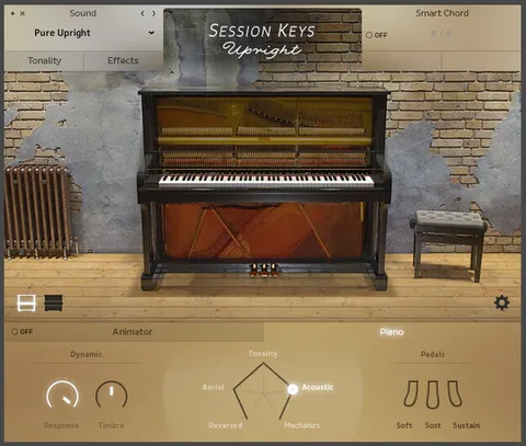 Session Keys Upright