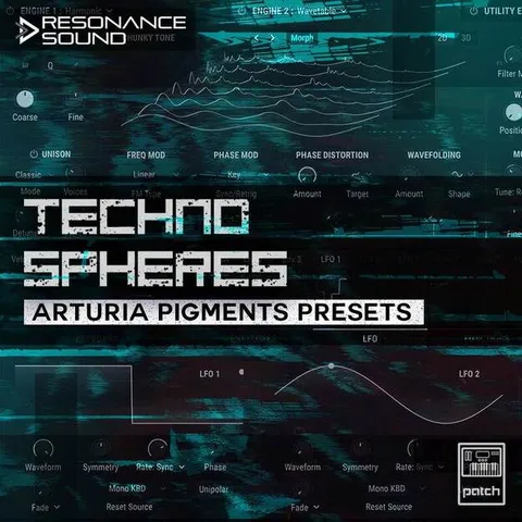 Techno Spheres for Arturia Pigments