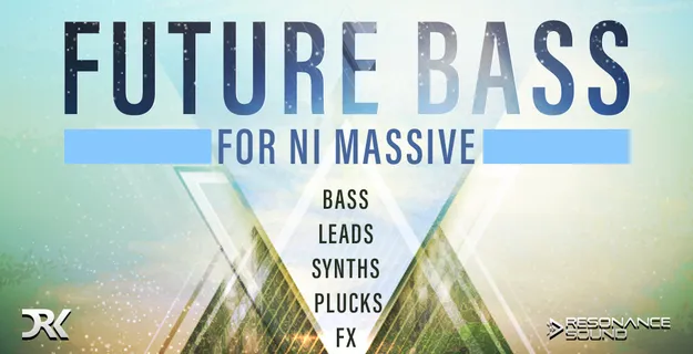 Future Bass for Massive preset pack artwork for Native Instruments Massive