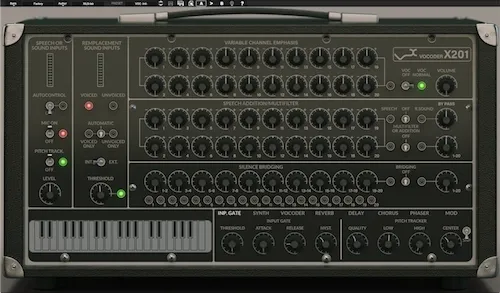 XILS 201 Vocoder by XILS Lab plugin interface