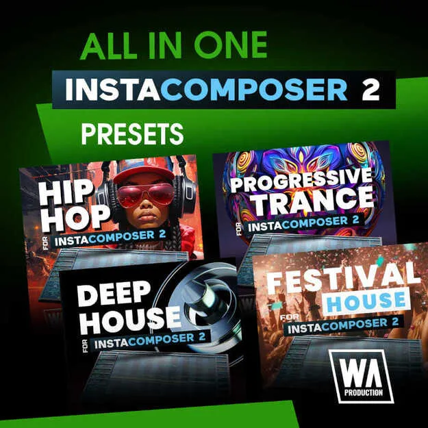 All in One: InstaComposer 2 Presets preset pack artwork for InstaComposer 2