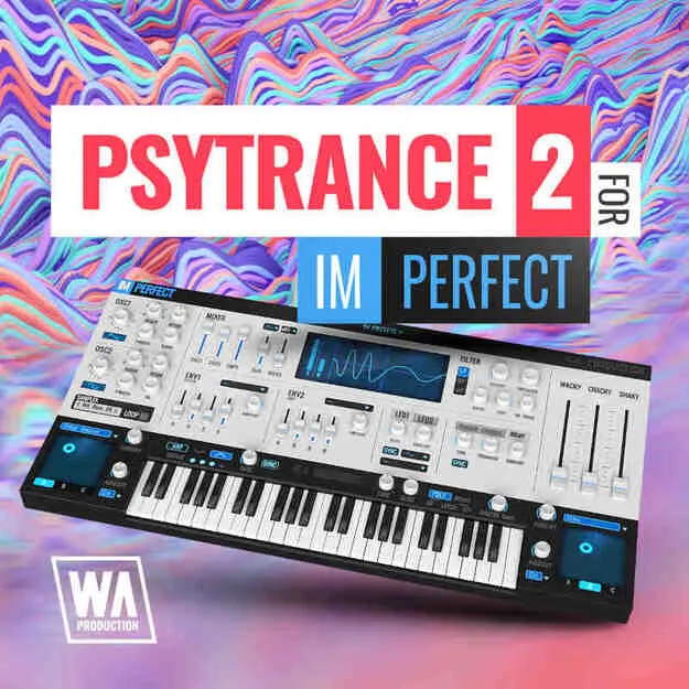 Psytrance 2 for ImPerfect preset pack artwork for ImPerfect synth