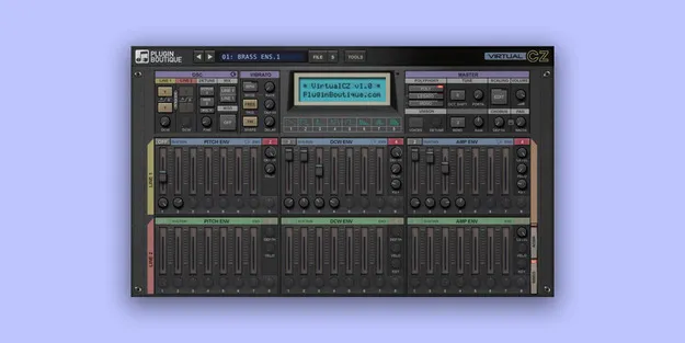 VirtualCZ by Plugin Boutique synth plugin interface