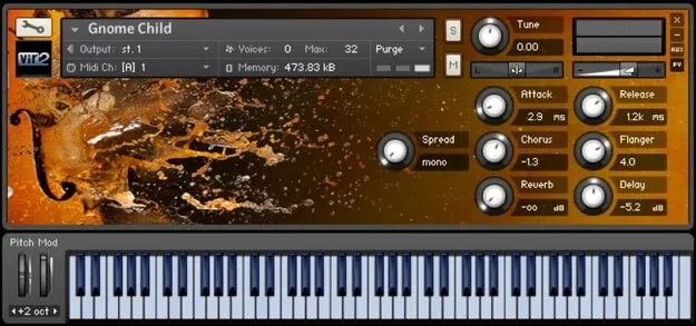 Violence Kontakt violin instrument by Vir2 Instruments