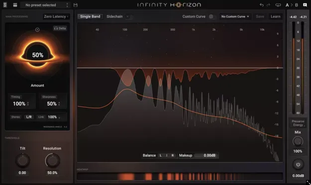 Infinity Horizon by Slate Digital resonance suppression plugin interface