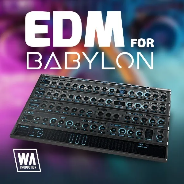 EDM For Babylon 1 preset pack artwork for Babylon synth