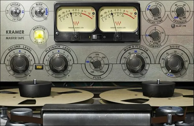 Kramer Master Tape by Waves tape emulation plugin interface