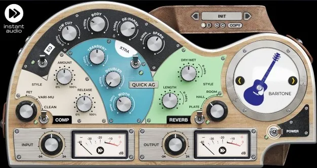 QuickAG multi-effect plugin interface by United Plugins