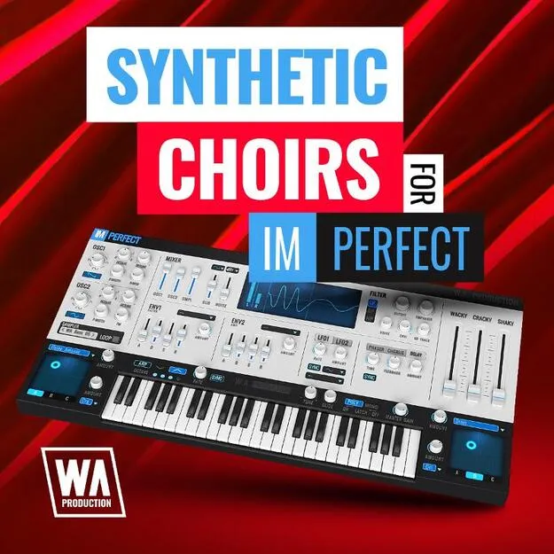 Synthetic Choirs for ImPerfect preset pack artwork for ImPerfect synth