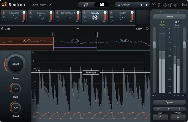 Neutron 5 Upgrade from Neutron Elements or Elements Suite channel strip plugin interface by iZotope