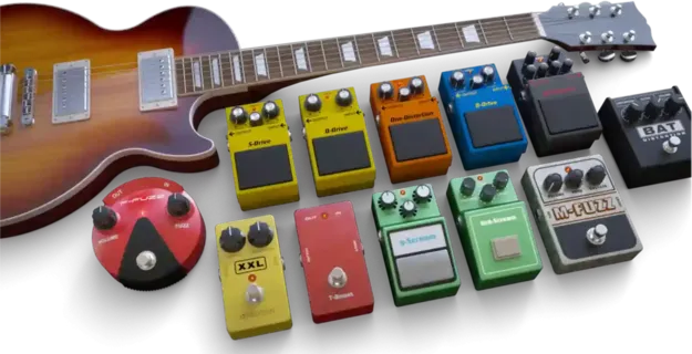 MultiDrive PRO by Audified guitar stompbox plugin interface