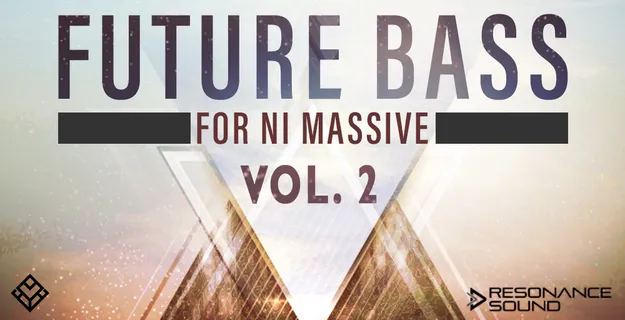 Future Bass For Massive Vol.2 preset pack artwork for Native Instruments Massive