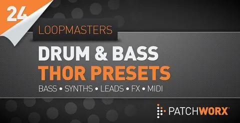 Patchworx Drum and Bass Synths - Thor