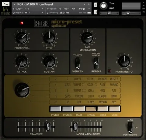 Kork M500 Micro Preset