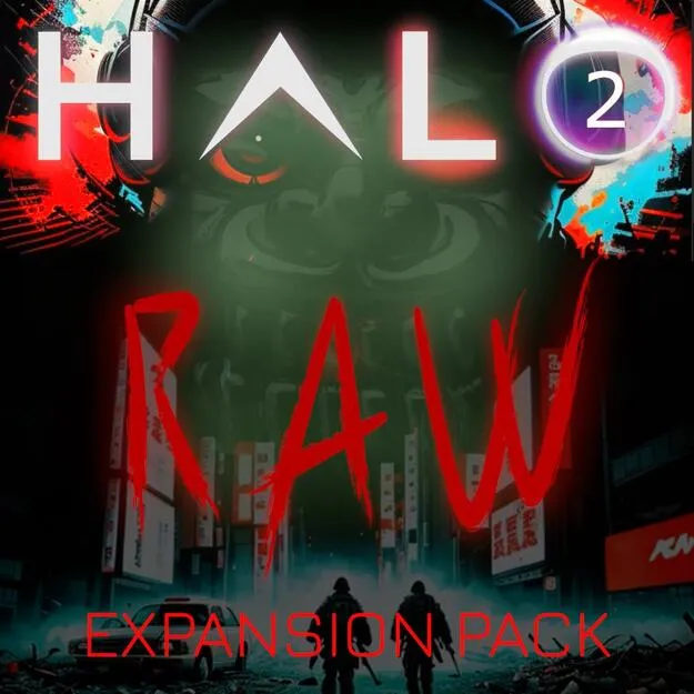 HALO-2 Expansion: RAW preset pack artwork for HALO 2