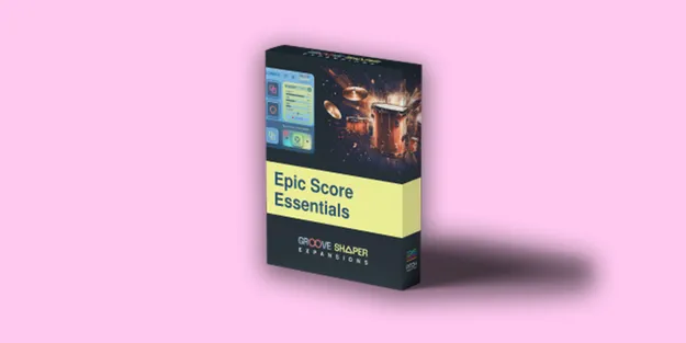 Groove Shaper Expansion: Epic Score Essentials preset pack artwork for Pitch Innovations Groove Shaper