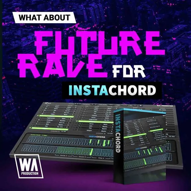 Future Rave for InstaChord preset pack artwork for InstaChord
