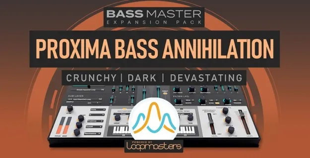 Proxima Bass Annihilation preset pack artwork for Bass Master