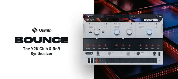 Usynth BOUNCE by UJAM synth plugin interface