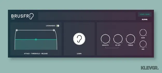 Brusfri by Klevgrand noise reducer plugin interface