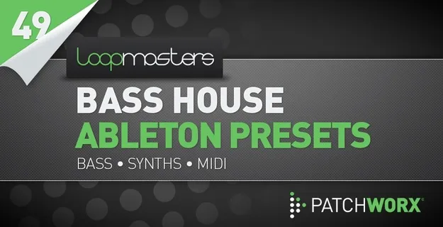 Bass House Ableton Presets preset pack artwork for Ableton Live