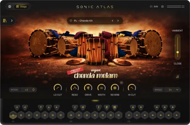 Singari Chenda Melam Kit preset pack artwork for Sonic Atlas