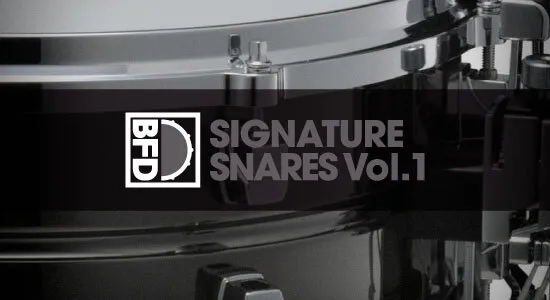 BFD Signature Snares Vol. 1 preset pack artwork for BFD3